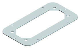 Płyta przepustu kablowego SWM CabGP 345x130mm z wycięciem FL21 NSYTLDFL