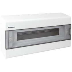 Rozdzielnica modułowa 1x18 natynkowa (N+PE) IP40 SRn-18 ELEKTRO-PLAST OPATÓWEK