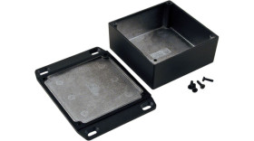 Obudowa Aluminium odlewane szerokość zew. 92 mm długość zew. 123 mm wys. zew. 42 mm Hammond IP65