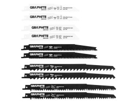 Brzeszczoty do piły szablastej HCS/BIM zestaw 10 szt. 56H049 TOPEX