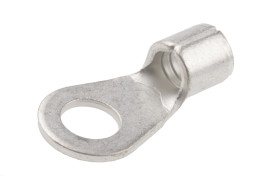 Zacisk oczkowy rozmiar przewodu 6mm² Ø #10 nieizolowany średnica wew 5.3mm RS PRO