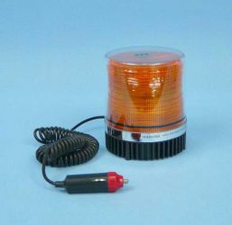 KOGUT 24V POMARAŃ. STROBO MAGN K9347-24V