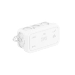 Puszka n/t odgałęźna 80x43x34 IP55 A 6 HF RW biała 2000005 /10szt./