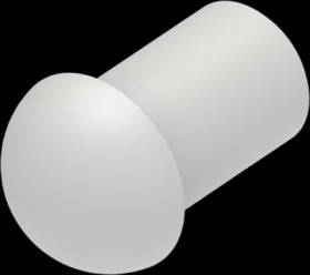 Sealing plug, M20, Clamping range 10 to 14 mm, IP68, light gray, 1SNG610019R0000