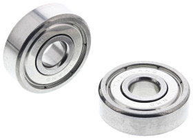 Łożysko kulkowe wew: 5mm zew: 16mm Dwurzędowe łożysko kulkowe z głębokim rowkiem 5mm NMB jednorzędowe