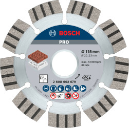 Bosch Accessories 2608602679 Bosch Power Tools Tarcza tnąca diamentowa Średnica 115 mm 1 szt.