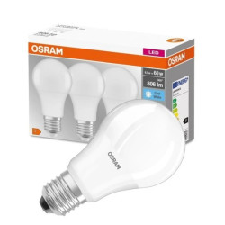 3PAK Żarówka LED E27 A60 8,5W = 60W 806lm 4000K Neutralna 300 OSRAM