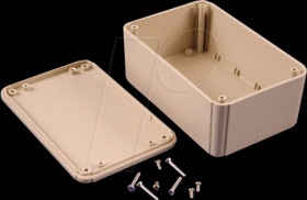 RL6225 Plastic housing, series RL, 80 x 125 x 50 mm, gray