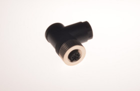 Wtyk kątowy czujnik indukcyjny pojemnościowy M12 4 pin