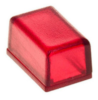 Z-63cz Obudowa z tworzywa Z63cz wymiary: 26x17x15mm - pełna - półprzeźroczysta - czerwona - ABS