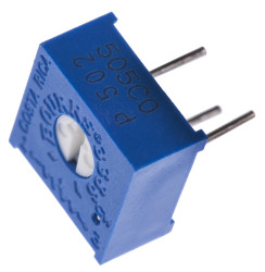 Potencjometr dostrojczy 5kΩ THT 0.5W Regulacja górna 3,15 mm