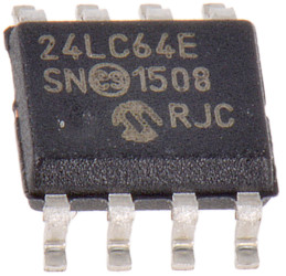 Pamięć EEPROM Montaż powierzchniowy 64kB 8-pinowy SOIC 8 K x 8 bitów