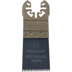 Toolcraft TO-4985394 Plunge Saw Blade 34mm Chromium-Vanadium Steel