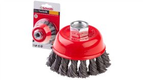 Szczotka Druciana Doczołowa Splatana M14 100Mm Drut Skr Schmith