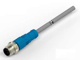 Zespół Kablowy ze złączem Złącze M12 długość 1.5m Rodzaj A Męskie Złącze B Złącze M12