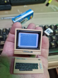Miniature Commodore 64 set
