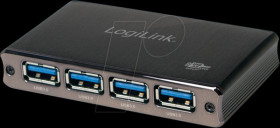 UA0282 USB 3.0 hub 4-port, aluminum