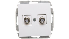 Sentia Gniazdo 2Xtv Typ F-F 1487-10