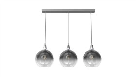 Lampa Wisząca Monte Silver 3Xe27 Mlp8322 Milagro