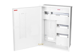 Rozdzielnica wnękowa podtynkowa częściowo plombowana 63A 500V IP30 biała RW-36-P