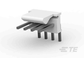 Złącze szpilkowe 4-pinowe raster: 2.54mm -rzędowe TE Connectivity Przewlekany 5.0A