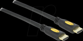 83737 HDMI High Speed with Ethernet cable, 4K 30 Hz, 0.5 m