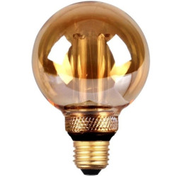 Żarówka Dekoracyjna LED E27 G80 4W 200lm 1800K Ciepła 320 DecoVintage Amber Pillar GOLDLUX