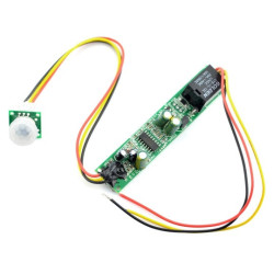 Czujnik ruchu PIR z przekaźnikiem 12V/20A