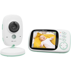 Truelife TLVMMNCH32PWB Nanny Cam H32 Pro Baby Monitor 3.2&quot; LCD 2.4 GHz
