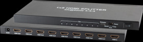 SP05-10003 HDMI™ splitter 4K/2K 60 Hz, HDR, 1in/8out