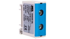 Złączka Szynowa 1-Torowa 1,5-50Mm2 Szaro-Niebieska Euro Otl 50 1Xal/Cu 606050...