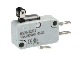 Łącznik Micro z krótką dźwignią z rolką RS PRO Lutowanie Błyskawiczny IP40