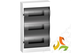 Rozdzielnica natynkowa 36 modułowa 3x12M drzwi transparentne IP40 EZ9E-3-12-NT-T EASY9 EZ12S2S SCHNEIDER ELECTRIC