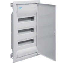 Rozdzielnica podtynkowa 36 modułowa 3x12M drzwi metal IP30 VOLTA VU36NE HAGER