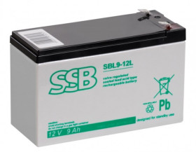 AKUM.12V 9AH SSB FASTON 6,3