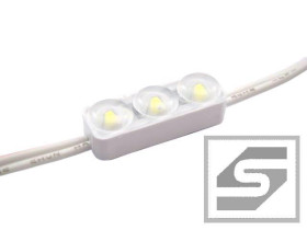 Moduł LED LW-MINI3 V2 BLUE;12V DC; 50lm;3xSMD2835;0.6W/50mA;140st;IP65