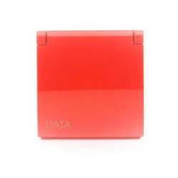 Simon 54 Premium Pokrywa IP44 + klucz do gniazda DATA czerwony DGD1BP/22