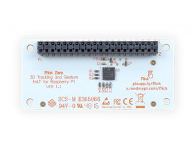 Flick Zero – 3D Tracking &amp; Gesture pHAT for Raspberry Pi Zero