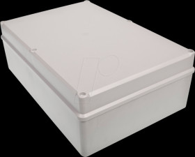 Industrial housing, 283 x 193 x 96 mm, IP67, light gray