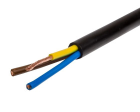 Przewód warsztatowy H05RR-F (OW) 3x1,5 żo /25m/