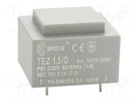 TEZ1.5/D/15V