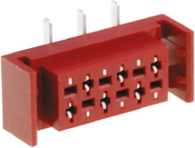 Gniazdo PCB 10 -pinowe 2 -rzędowe raster: 2.54mm typu płytka – płytka Proste SMD