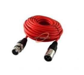 PRZEDŁUŻACZ MIKROFONOWY 10.Om CZERWONY