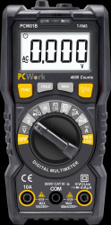 200349 PCW01B multimeter, digital, 4000 counts, TRMS, AC/DC, NCV