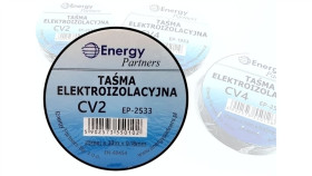 Taśma Elektroizolacyjna Pcw (25Mm X 33M X 0.18Mm) Czarna