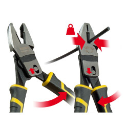 Szczypce Szczypce uniwersalne Stanley długość całkowita: 215 mm Stal węglowa