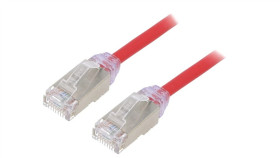 Stp28x0.5Mrd Patch Cord F/Utp,Tx6a-28™ 6A Drut Cu Lszh Czerwony 0,5M