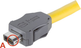 Harting 09451812563XL Złącze męskie kablowe Łączna ilość styków: 8 1 szt.