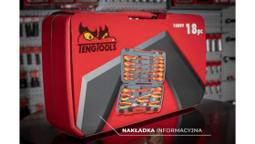 Zestaw Szczypiec I Wkrętaków Izolowanych 1000V 18 Elementowy Teng Tools Tv18n...