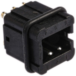 Wkładka złącza dużej mocy 6-pinowe HARTING 10A Męski Proste